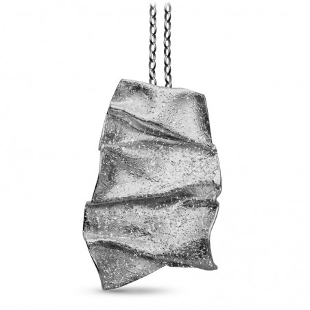 Pendentif Dialou - Argent rhodié noir