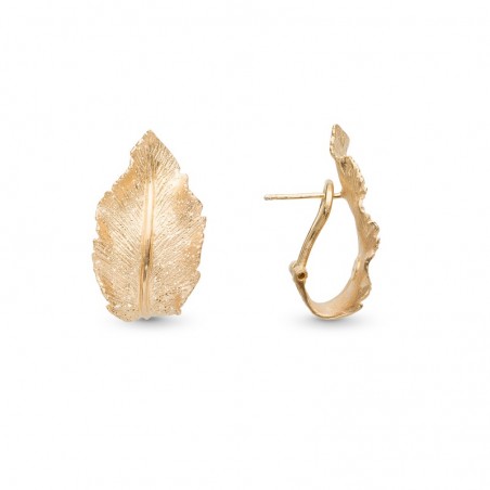Boucles d'oreilles Dijana - Argent doré