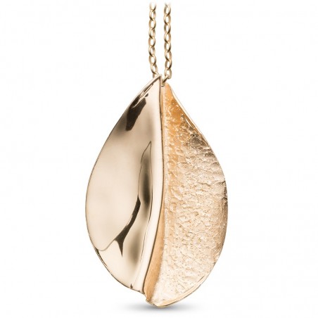 Pendentif Dina - Argent doré